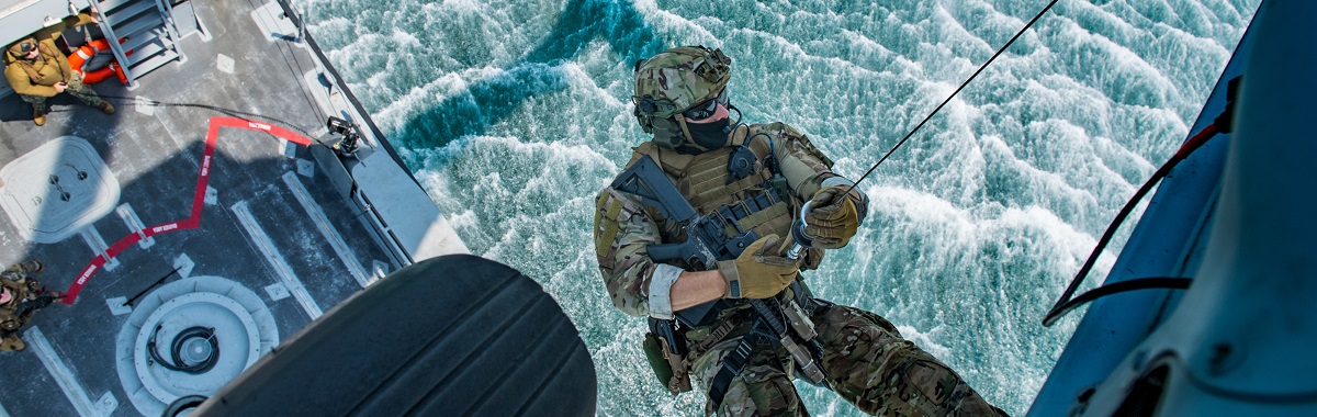 Explosive Ordnance Disposal  Hoist Training